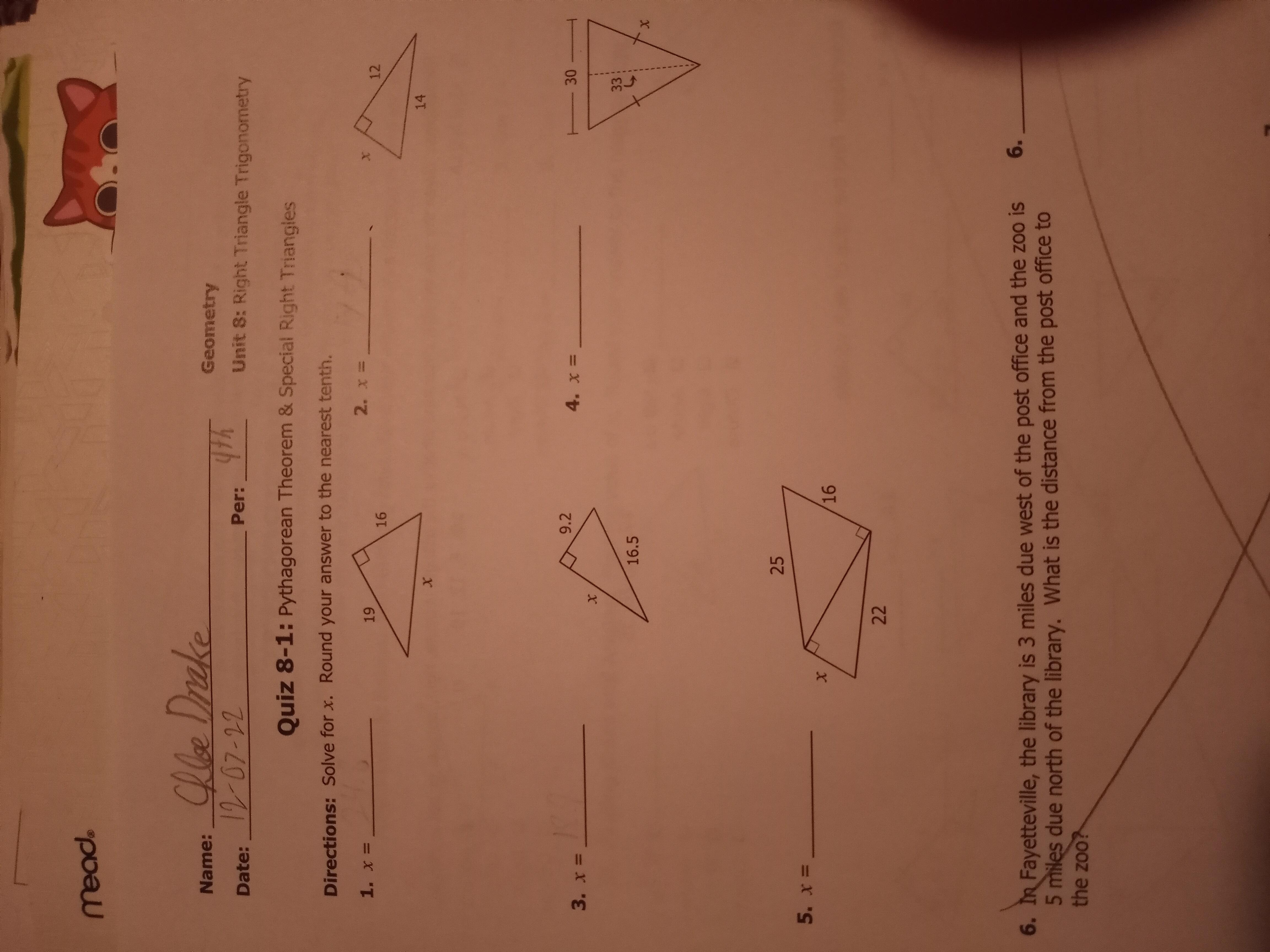 I've Been Having Problems With This And I Was Wondering If Someone Could Give Me The Answers 1 - 5