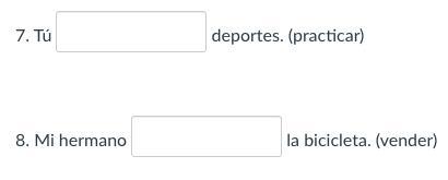 (20pts And Brainly) Appropriate Present Tense Form Of The Verb In Parentheses. Circle The Letter Of The