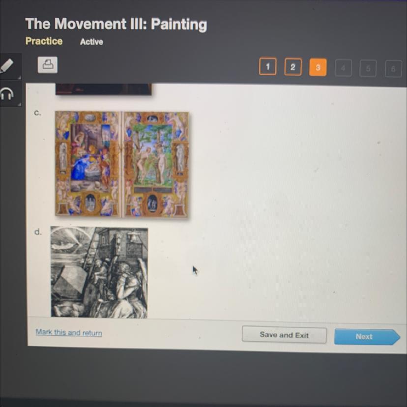 Urgent, Which One Is Not A Mannerist Painting?Thank You In Advance For The Help!