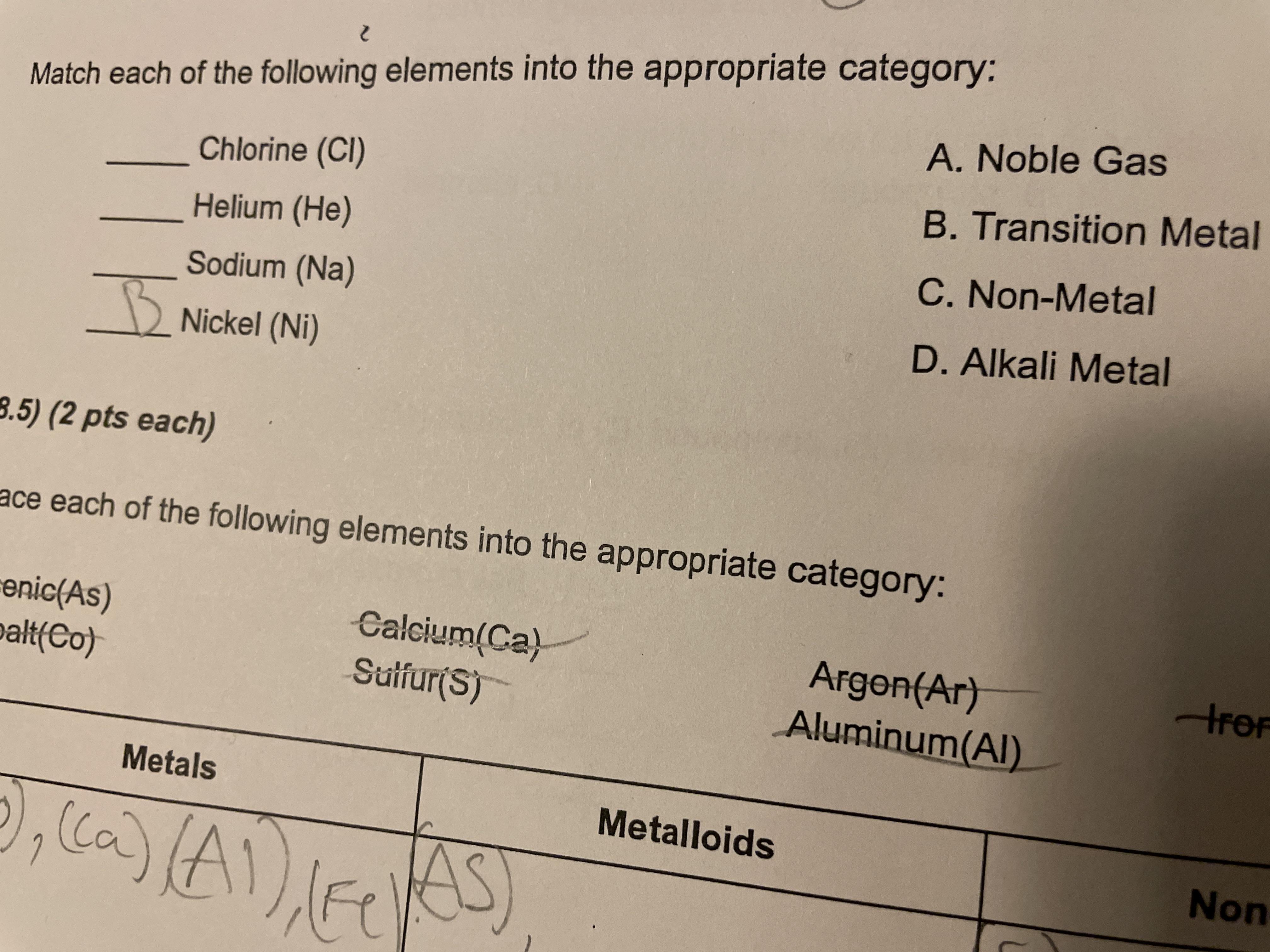 Please Help This Is For My Chemistry Class And I Need To Get It Done But Im Lost And Need Answers