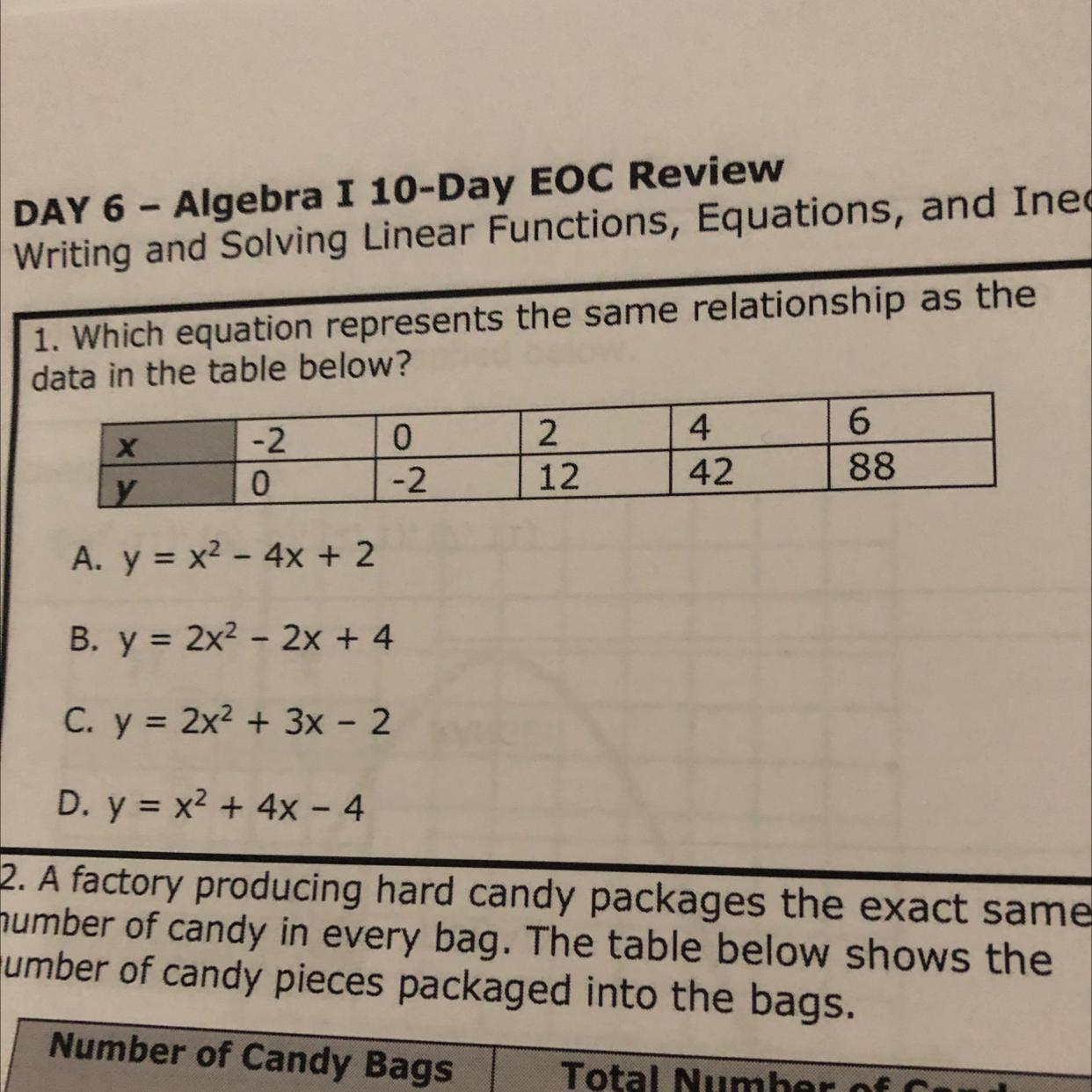 Please Help Explain How To Solve This