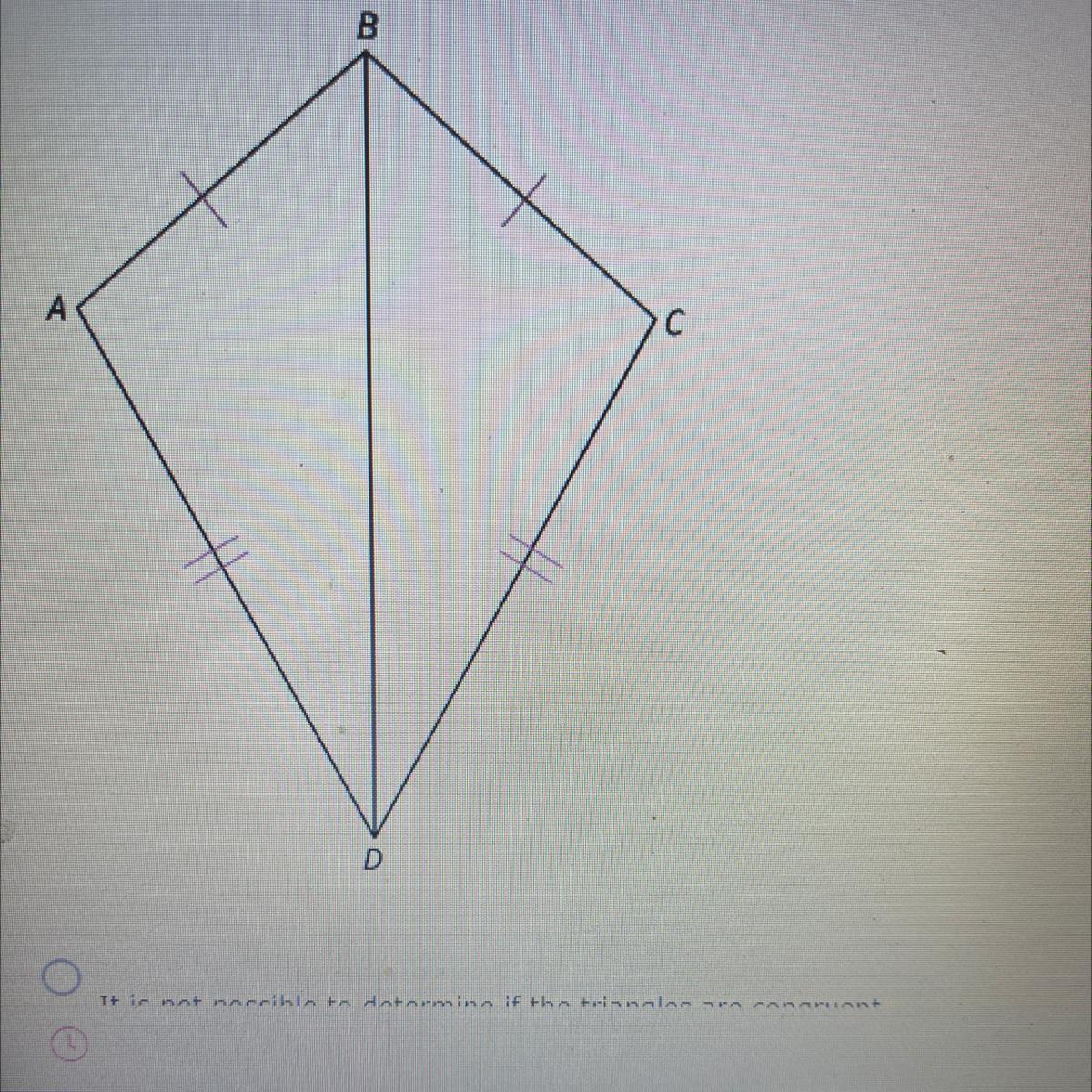 Look At The Figure. How Can You Prove The Triangles Are Congruent?