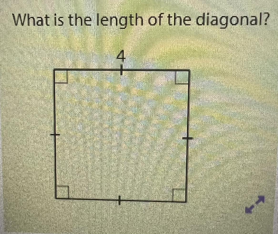 What Is The Length Of The Diagonal?