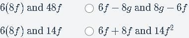 Which Pair Of Expressions Are Equivalent?