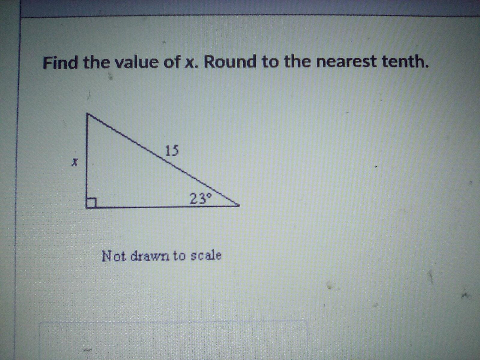 Please Help Me By Finding The Value Of X!