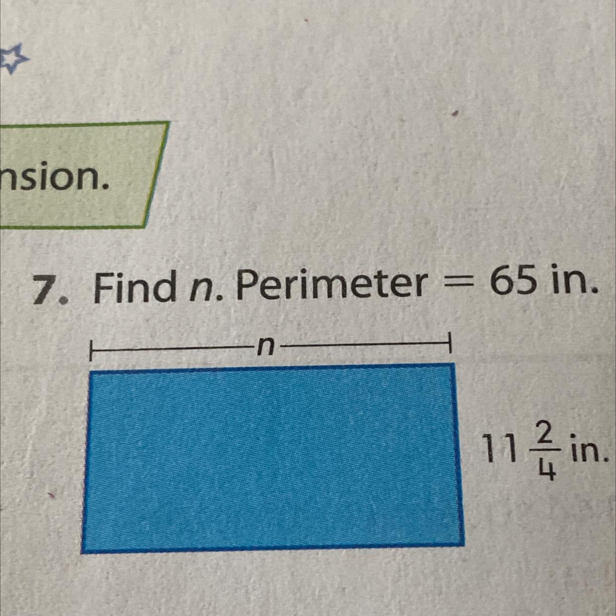 How Do You Solve An Area Of A Rectangle With Fractions 