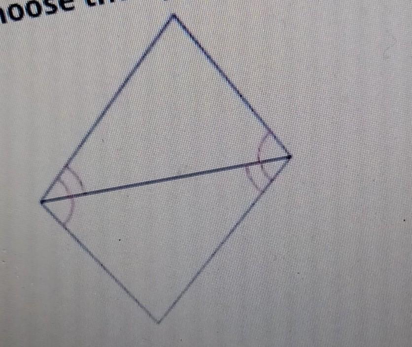 Can You Name The Theorem Of The Triangle?A. SASB. ASAC. HLD. SSS