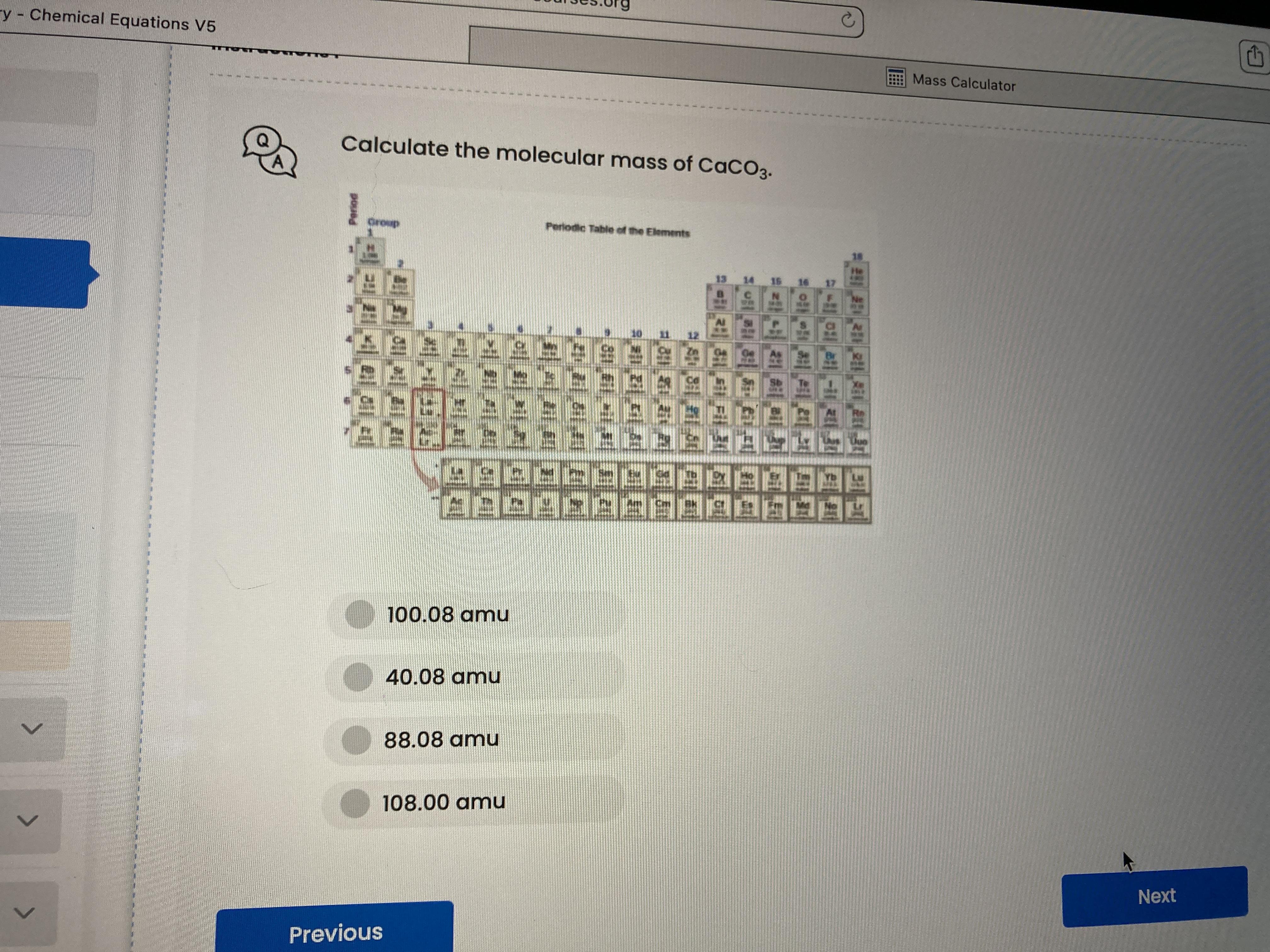 What Is The Molecular Mass