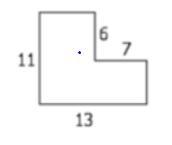A Figure Has Side Lengths As Marked In The Diagram. What Is The Area Of The Figure?