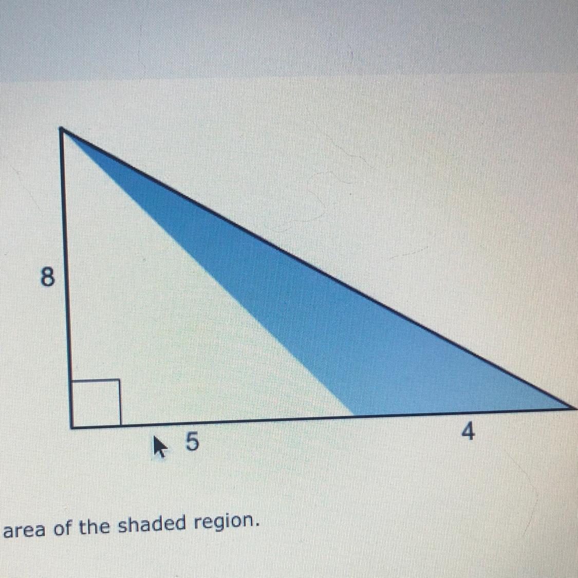 Find The Area Of The Shaded Regiona. 36 Sq Unitsb. 17 Sq Unitsc. 16 Sq Unitsd. 32 Sq Units