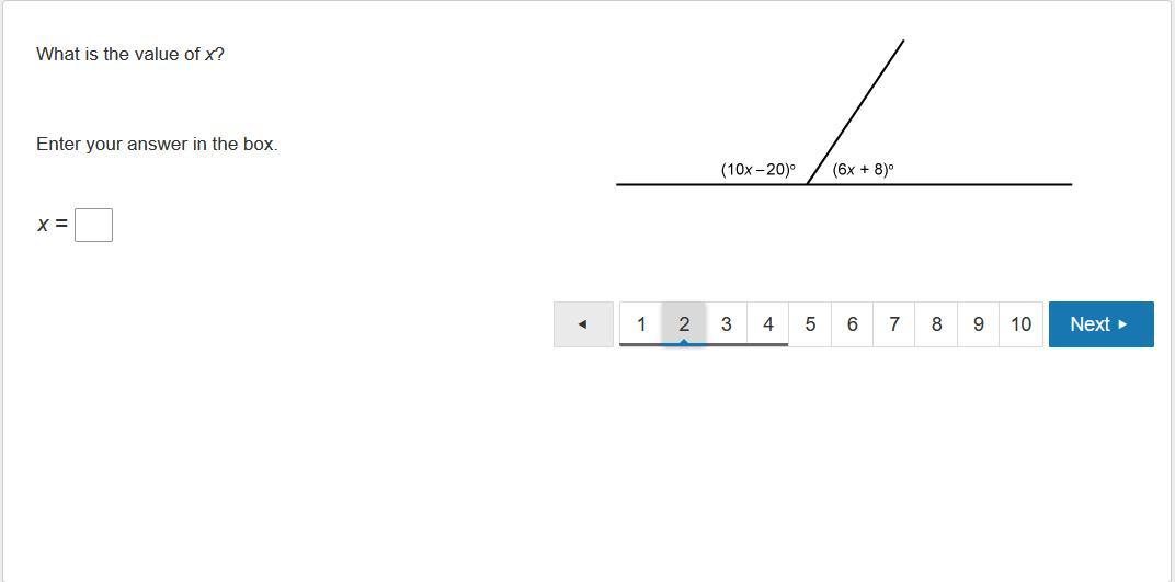 (PLEASE HELP) What Is The Value Of X?Enter Your Answer In The Box.x =