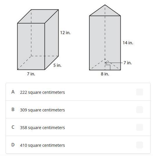 What Is The Surface Area Of The Rectangular Prism?You Can Use The Formula SA= 2LW + 2LH + 2WHGeometry