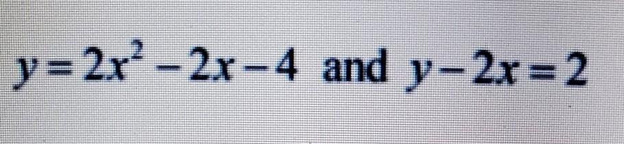 Solve The System Of Equation