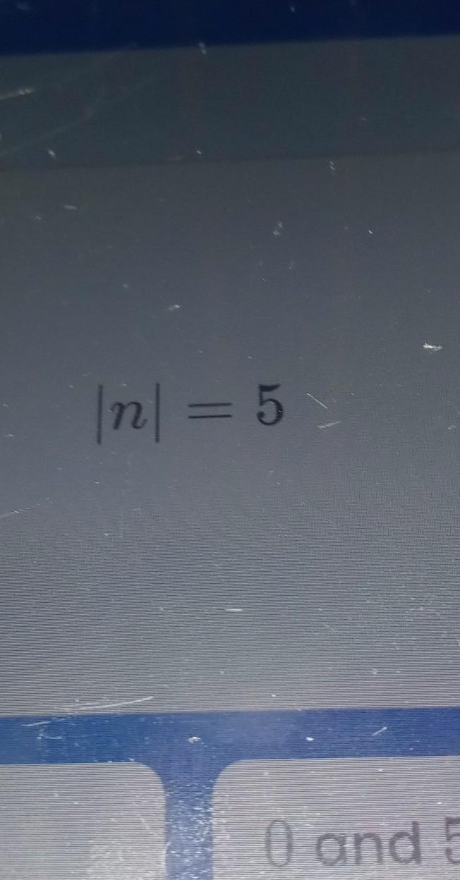 What Is The Value Of N? 