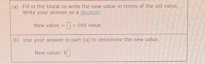 A House Was Valued At $302,000. Over Several Years, The Value Increased By 9% Given The House In New