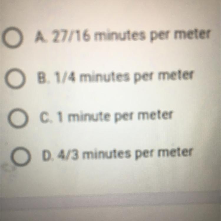 Face No More Through A Garden And Travels 1 1/8 Meters In 1 1/2 Minutes What Is The Snails Rate In Minutes