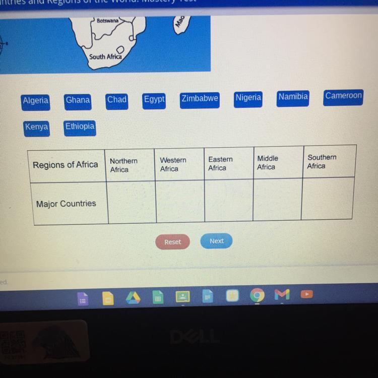 ILL MARK CORRECT ANSWER BRAINLIEST Match Each Country With The Region Of Africa Where It Is Located.