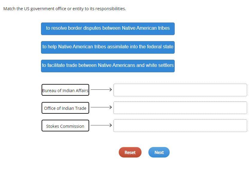 URGENT ANSWER NOW PLEASE!Match The US Government Office Or Entity To Its Responsibilities.to Resolve