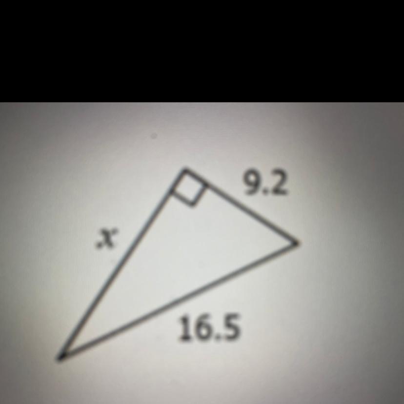 Solve For X. Round Your Answer To The Nearest Tenth.