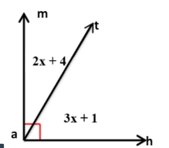 What Kind Of Angle Is Mah? What Is The Value Of X?What Is The Measure Of Mat ?What Is The Measure Of