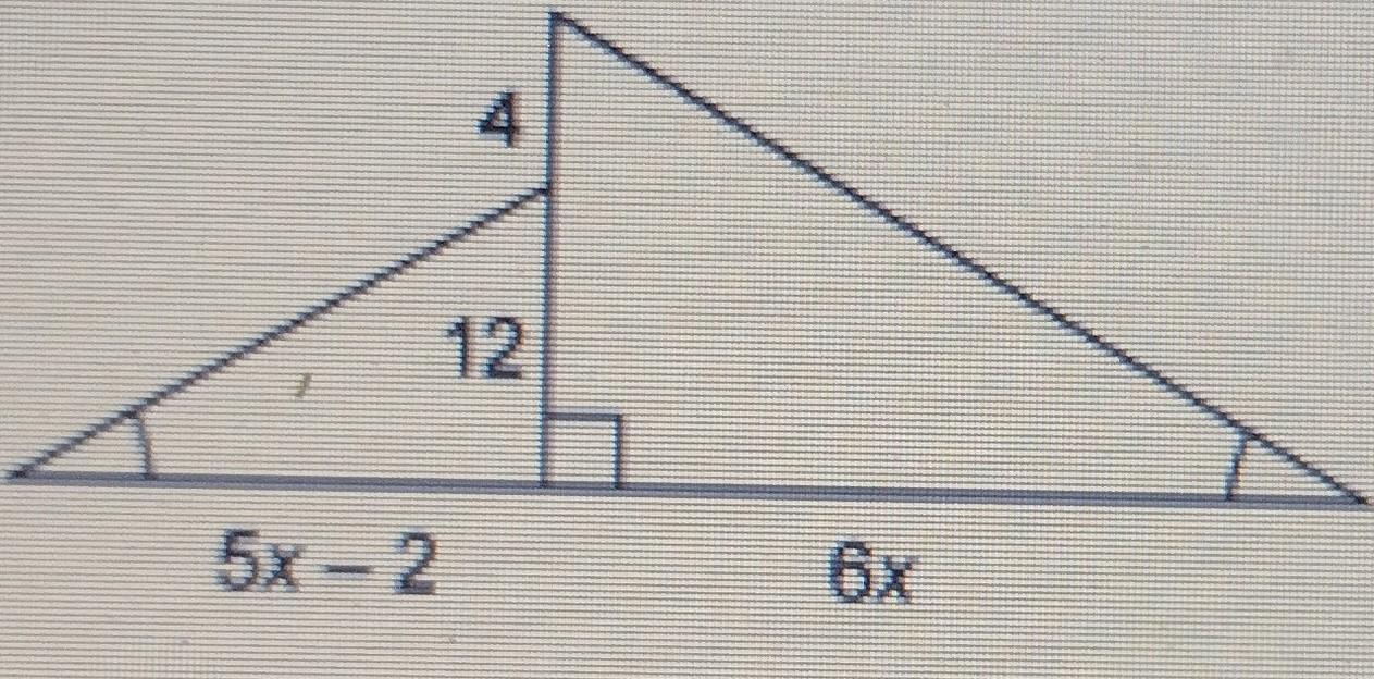 The Two Triangles Are Similar. What Is The Value Of X?