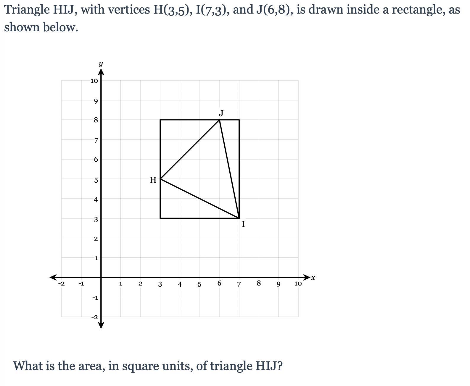 I Need Help With Finding The Area To This Triangle. This Is Geometry By The Way.