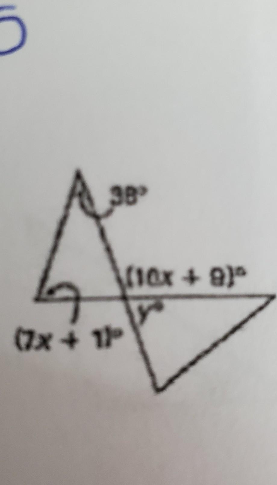 I Need Help With This. Find The Value ( S ) Of X And Y.