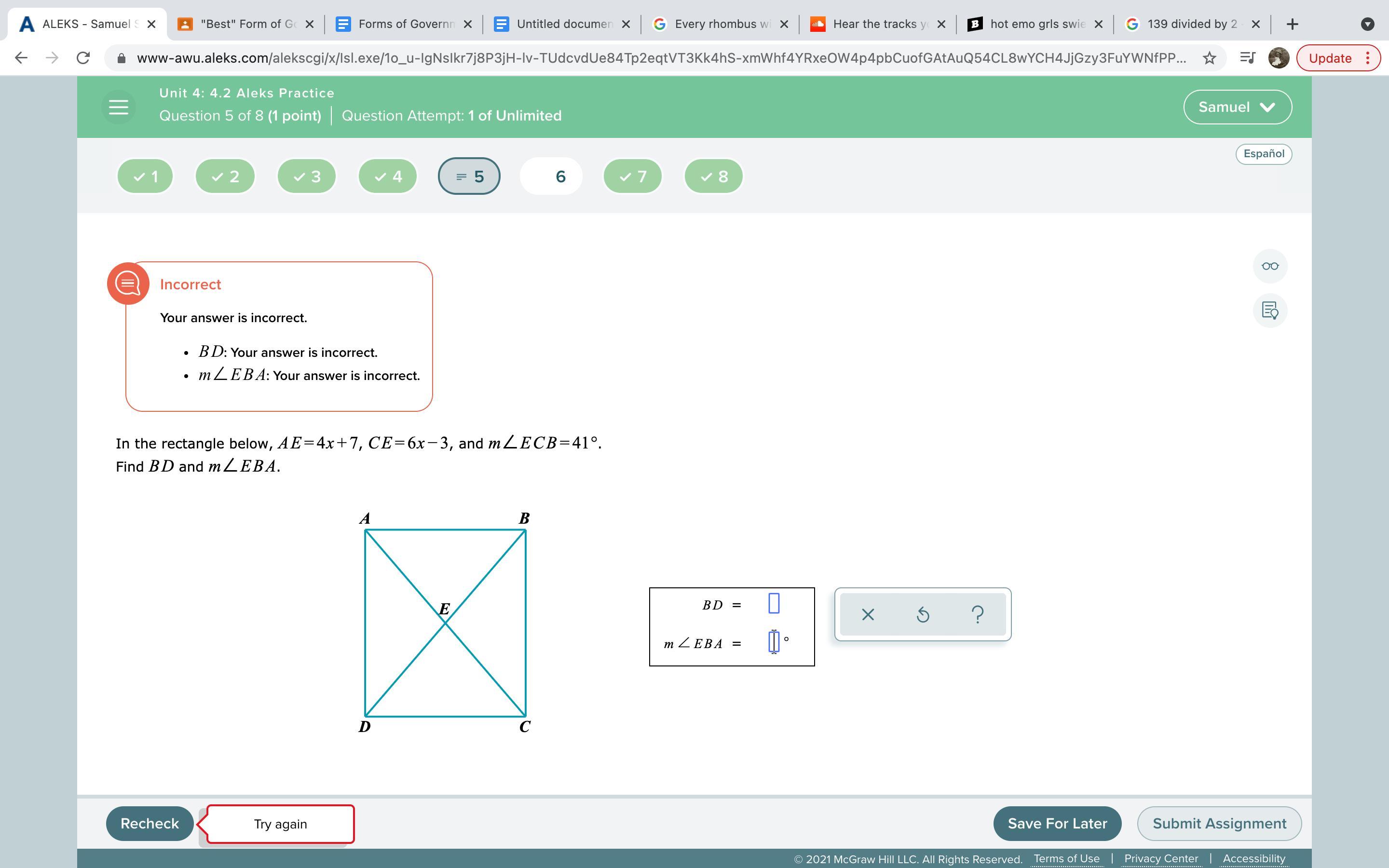 Someone Please Help With This Math