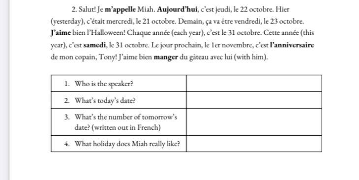 French Can I Have Some Help I Dont Understand 