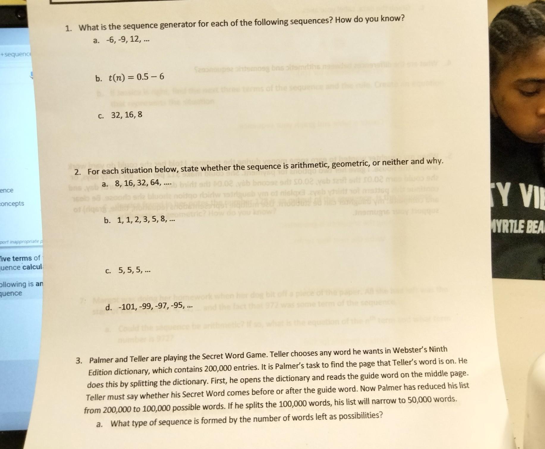 NO LINKS!!!Complete The Following Problems To The Best Of Your Knowledge. Show All Your Work. Part 1