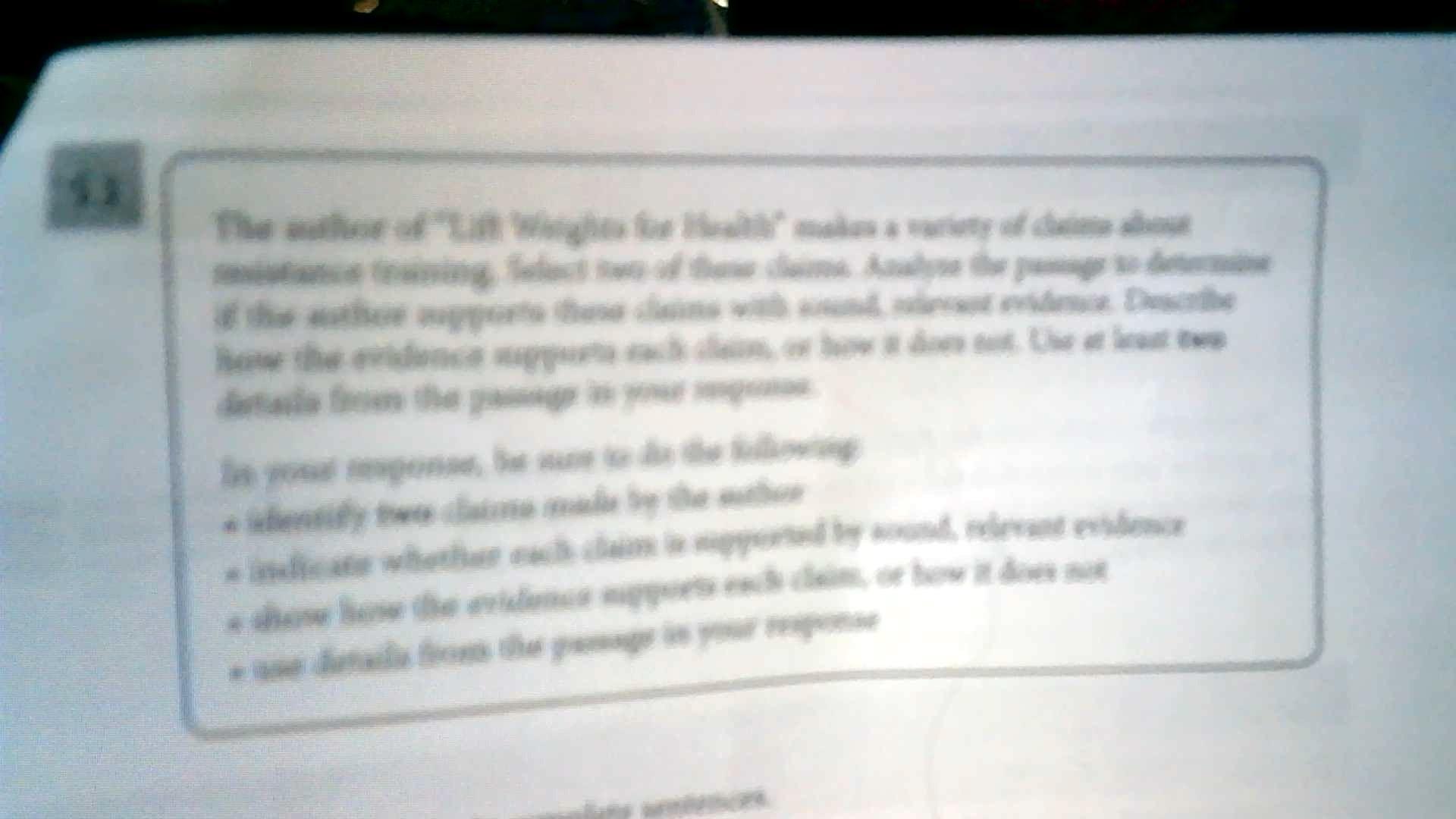 How Does The Author Help The Reader To Understand The Relationship Between Physical Activity And Good