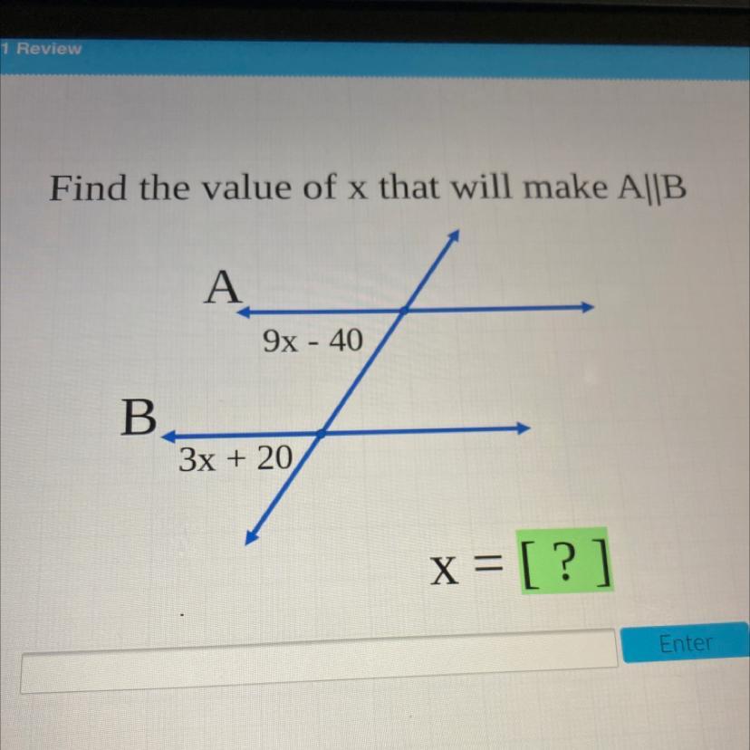 A9x - 40B3x + 20x = [?]