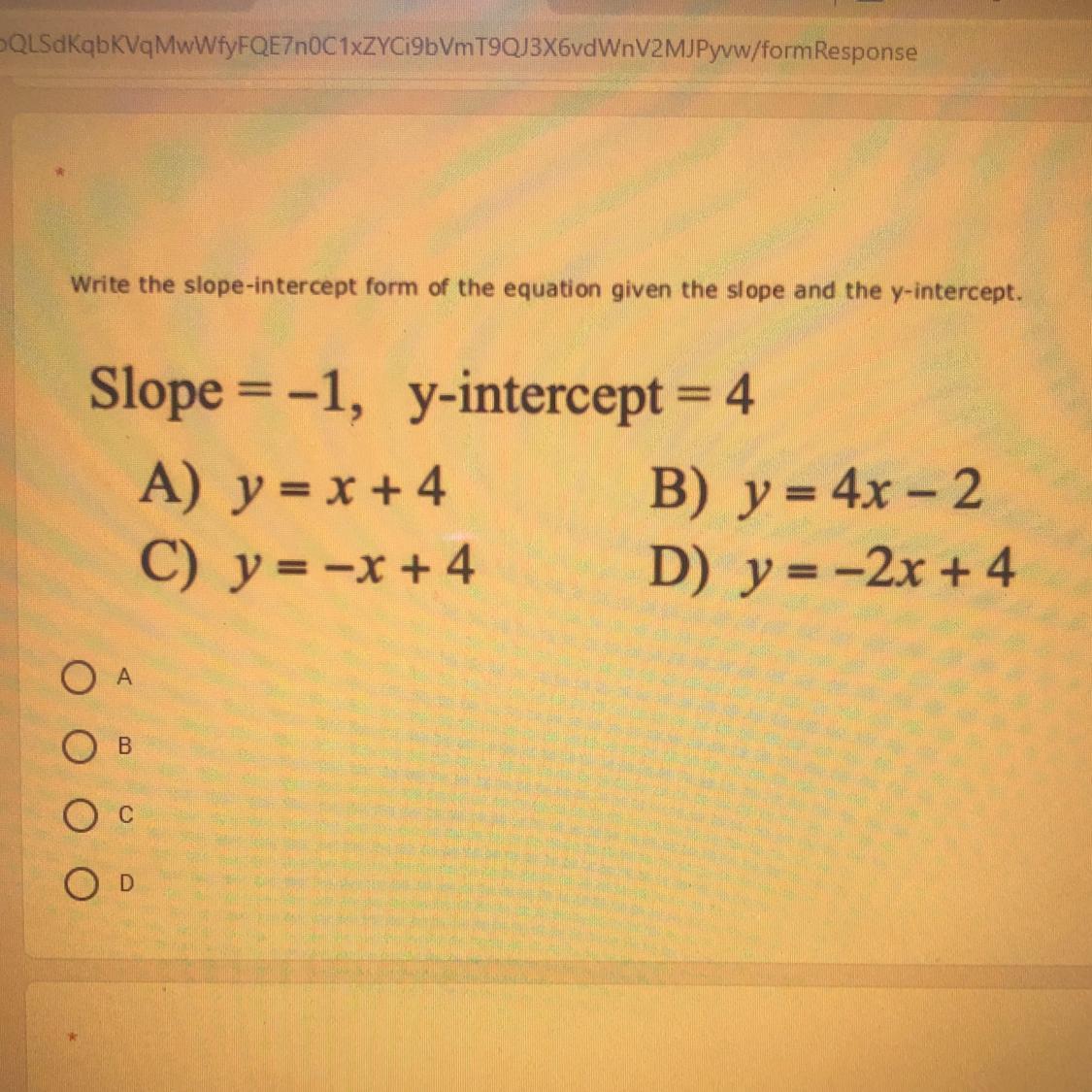 Can Anyone Help Me Out With This Algebra 2 Question? 