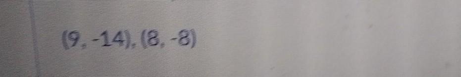 Find The Slope Of The Line Through Each Pair Of Points. (9.-14). (8-8)