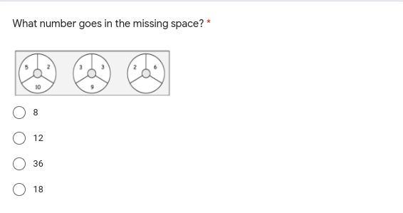 What Number Goes Into The Missing Space