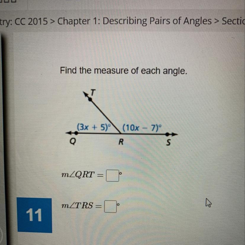 Can You Guys Help Me With This Angle Problem For Geometry Tysm