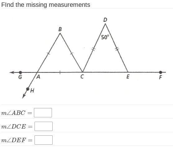 Find The Missing Triangle Measurements. I WILL GIVE BRAINLIEST! PLEASE