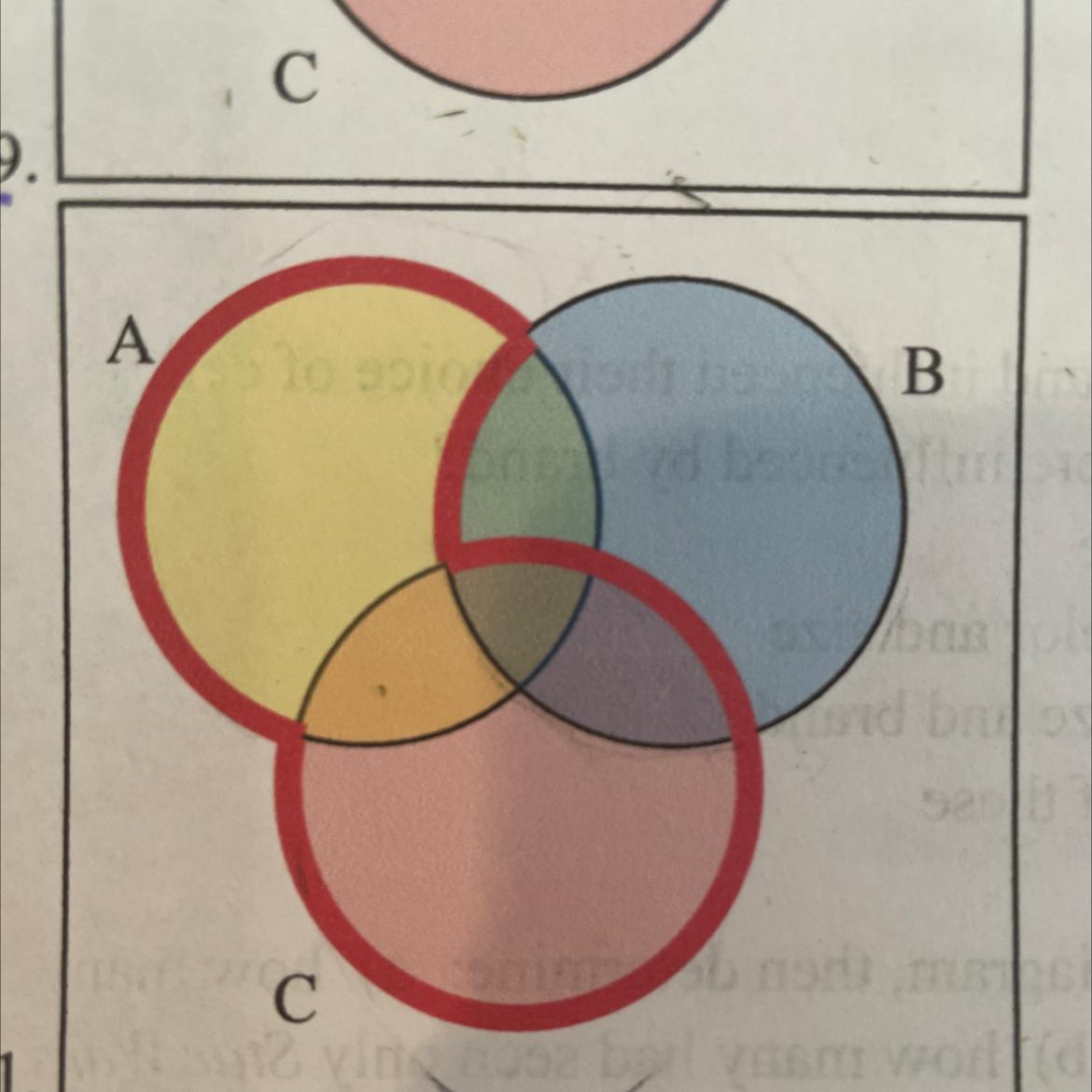 Write An Expression For The Highlighted Region. 