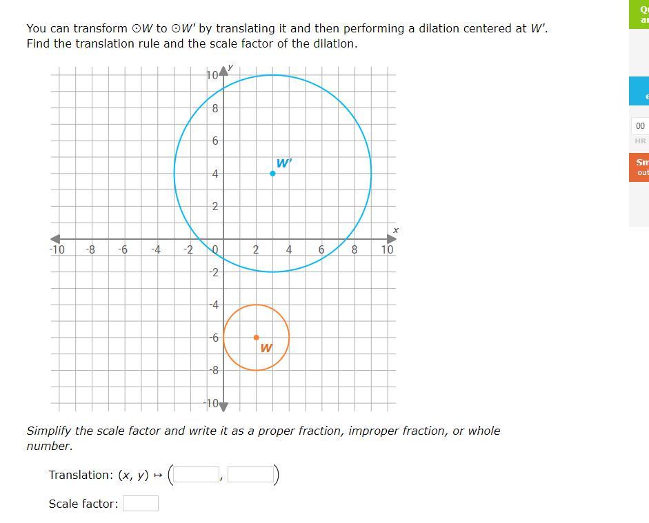 SOMEONE PLEASE HELP THANK YOUUU!!! I REALLY NEED ITSimplify The Scale Factor And Write It As A Proper