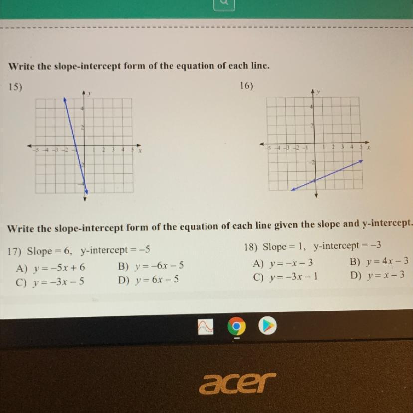 Need Help With Questions 15 And 16 Please 