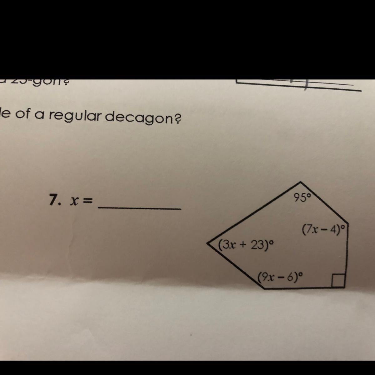 Solve For Xsolve For X