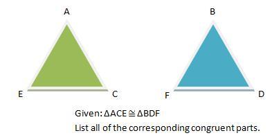 Hint: You Should Have Three Pairs Of Congruent Corresponding Angles AND Three Pairs Of Congruent Corresponding
