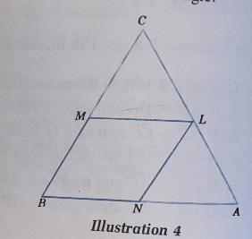 Given: Triangle ABC Is An Equilateral Triangle. L, M, And N Are The Midpoints Of AC, CB, And AB Respectively.