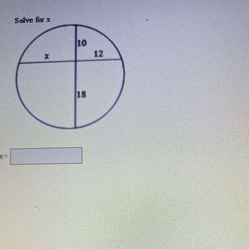Can Somebody Solve For X On This Please 