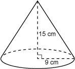 Please Help Quick ASAP HurryWhat Is The Approximate Volume Of The Cone? Use 3.14 For .A. 848 Cm 3B. 1272