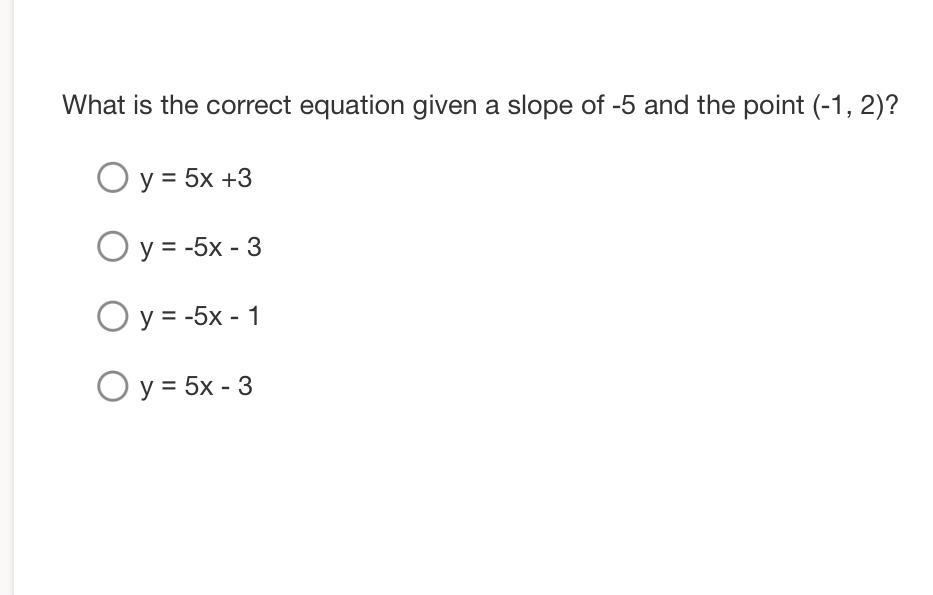 Please Help! I Need Explanation On Why The Answer Is What It Is. I Cant Understand Slope :(