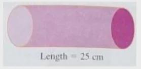 The Area Of Cross Section Of The Cylinder Is 32cm. How Do I Determine The Total Surface Area?