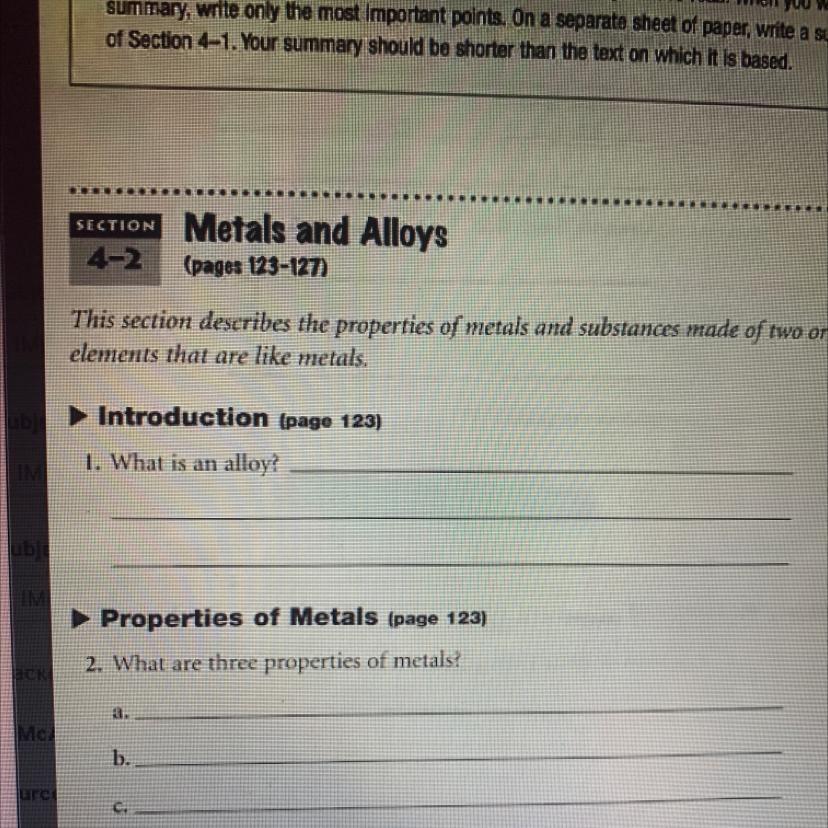 What Is An Alloy?Answer Question 2 If You Want.