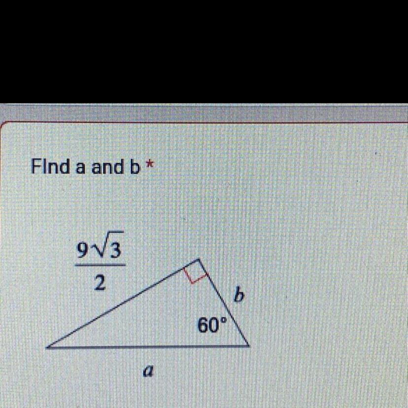 Find A And B*932a60b 