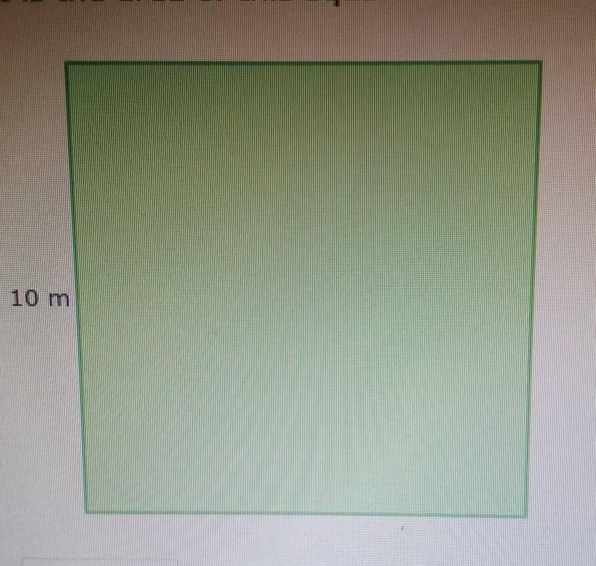 What Is The Area Of This Square?
